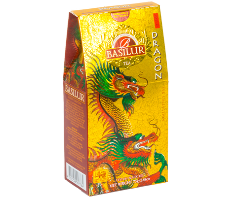 Dragon Collection - Gold Dragon - 75g Black Leafy Tea