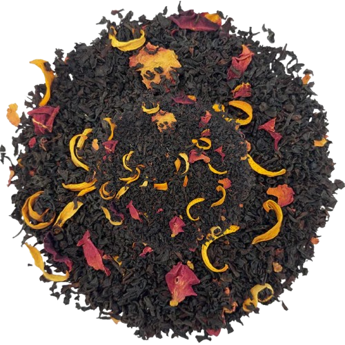 Black Essence - Rose Bergamot - 100g Loose Leaf Ceylon Black Tea