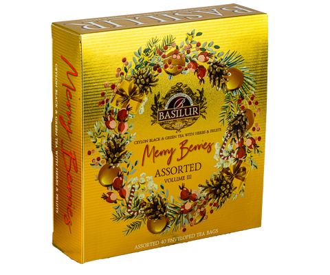 Merry Berries Assorted Vol III - 40 Teabags
