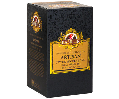 Artisan Collection - Ceylon Golden Long Black Tea - 50g Loose Leaf