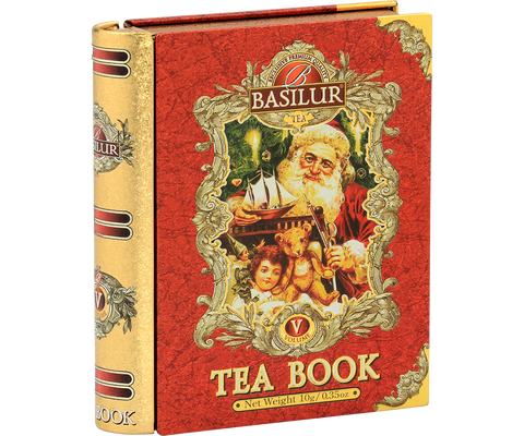 Mini Tea Book V - Christmas Tea - 5 Pyramid Tea Bags