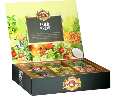 Cold Brew Assortment- 6 Flavours - 60 Enveloped Tea Bags