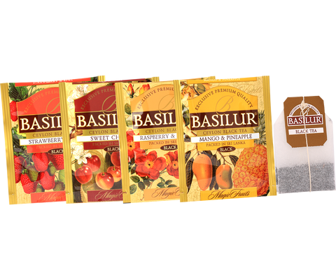 Magic Fruit Assortment - 40 Enveloped Tea Bags - 4 Flavours