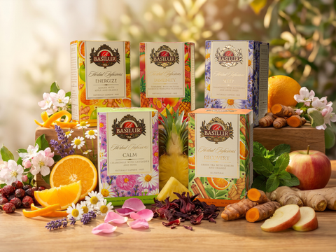 The Basilur Herbal Infusions Collection - Nine Blends for Every Moment