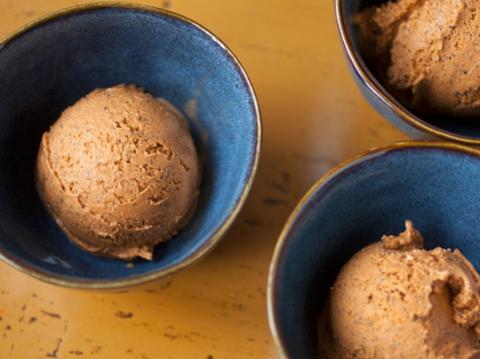 Chai Ice Cream featuring Basilur Masala Chai