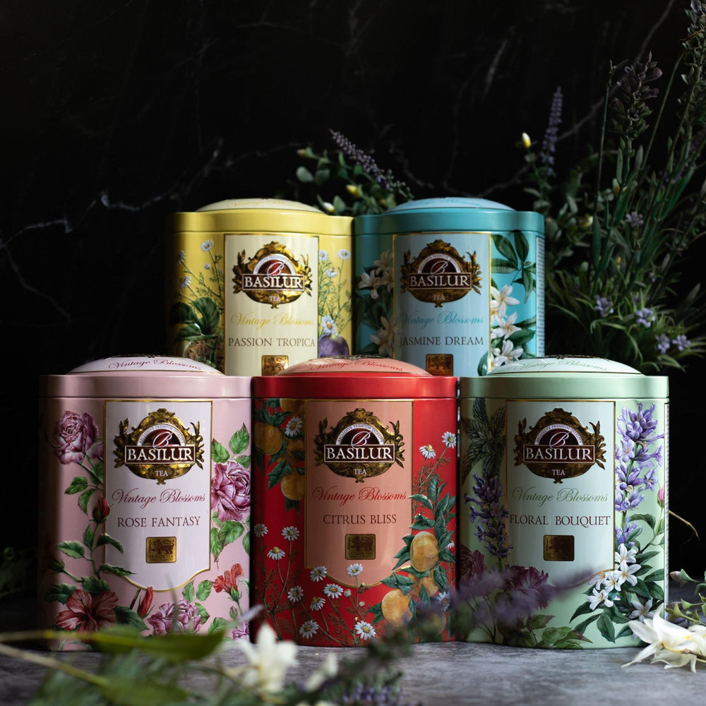 Enjoy the classic flavours of spring with our all-new Vintage Blossoms Collection