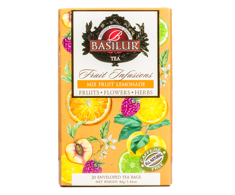 Fruit Infusions - Mix Fruit Lemonade - 20 Enveloped Tea Bags