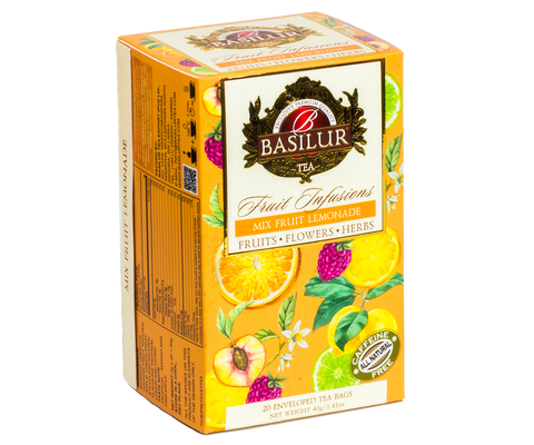 Fruit Infusions - Mix Fruit Lemonade - 20 Enveloped Tea Bags