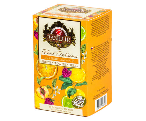 Fruit Infusions - Mix Fruit Lemonade - 20 Enveloped Tea Bags