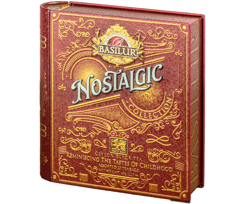 Nostalgic Assortment - Tea Book - 32 Enveloped Tea Bags - 4 Flavours