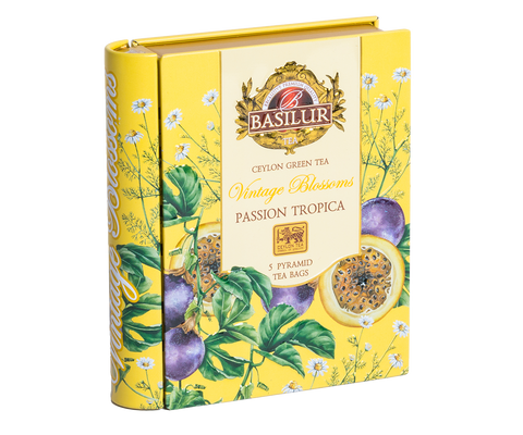 Vintage Blossoms - Passion Tropical Pyramid Tea Bags