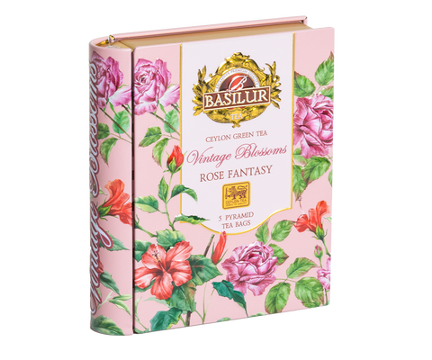 Vintage Blossoms - Rose Fantasy Pyramid Tea Bags