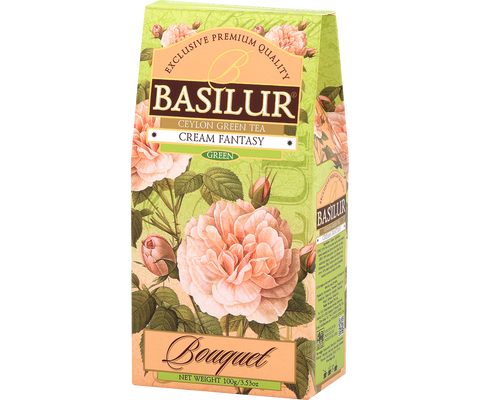 Cream Fantasy Pure Ceylon Green Tea - 100g Loose Leaf