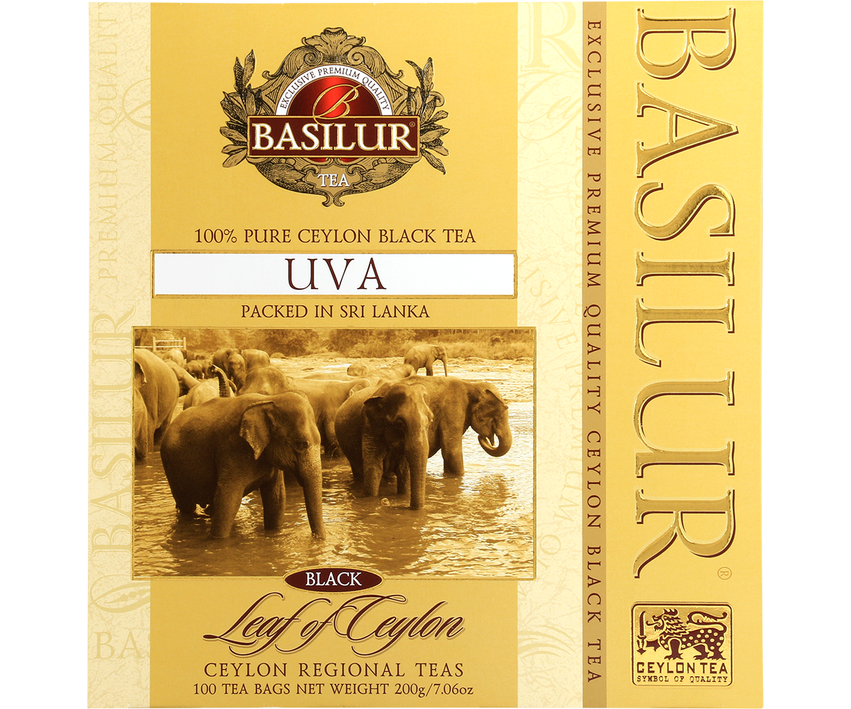 Leaf of Ceylon - Uva Regional Black Tea - 100 Tea Bags