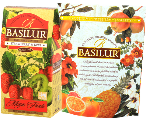 Magic Fruits Strawberry & Kiwi - 100g Loose Leaf Black Tea