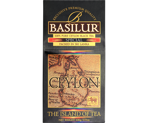 The Island of Tea - Special Pure Ceylon Black Tea - 100g Loose Leaf Tea Refill Pack