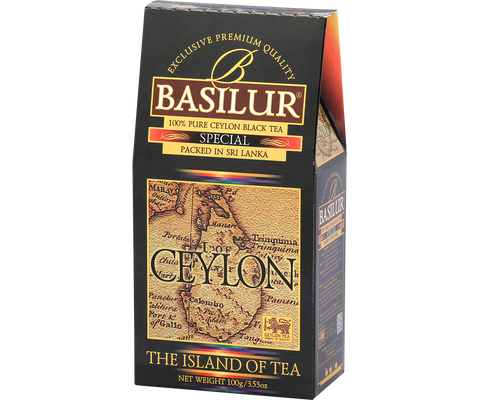 The Island of Tea - Special Pure Ceylon Black Tea - 100g Loose Leaf Tea Refill Pack