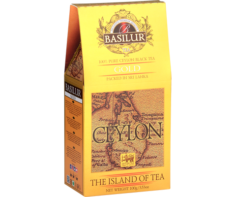 The Island of Tea Gold - Pure Ceylon Black Tea - 100g Loose Leaf Tea Refill Pack