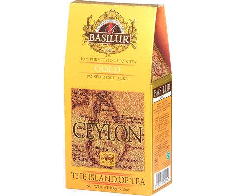 The Island of Tea Gold - Pure Ceylon Black Tea - 100g Loose Leaf Tea Refill Pack
