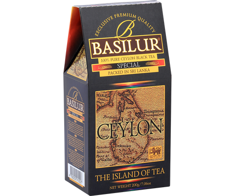 The Island of Tea - Special Pure Ceylon Black Tea - 200g Loose Leaf Tea Refill Pack