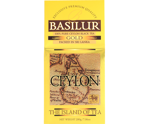 The Island of Tea Gold - Pure Ceylon Black Tea - 200g Loose Leaf Tea Refill Pack