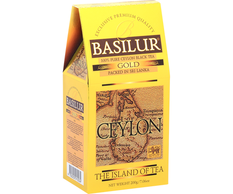 The Island of Tea Gold - Pure Ceylon Black Tea - 200g Loose Leaf Tea Refill Pack