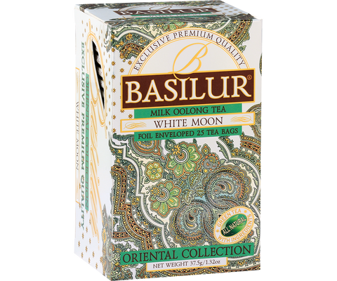 White Moon - 25 Enveloped Tea Bags - Chinese Milk Oolong Tea