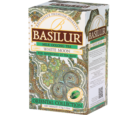 White Moon - 25 Enveloped Tea Bags - Chinese Milk Oolong Tea