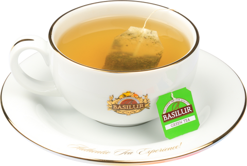 Basilur's Moroccan Green Tea- 25 Enveloped Tea bags