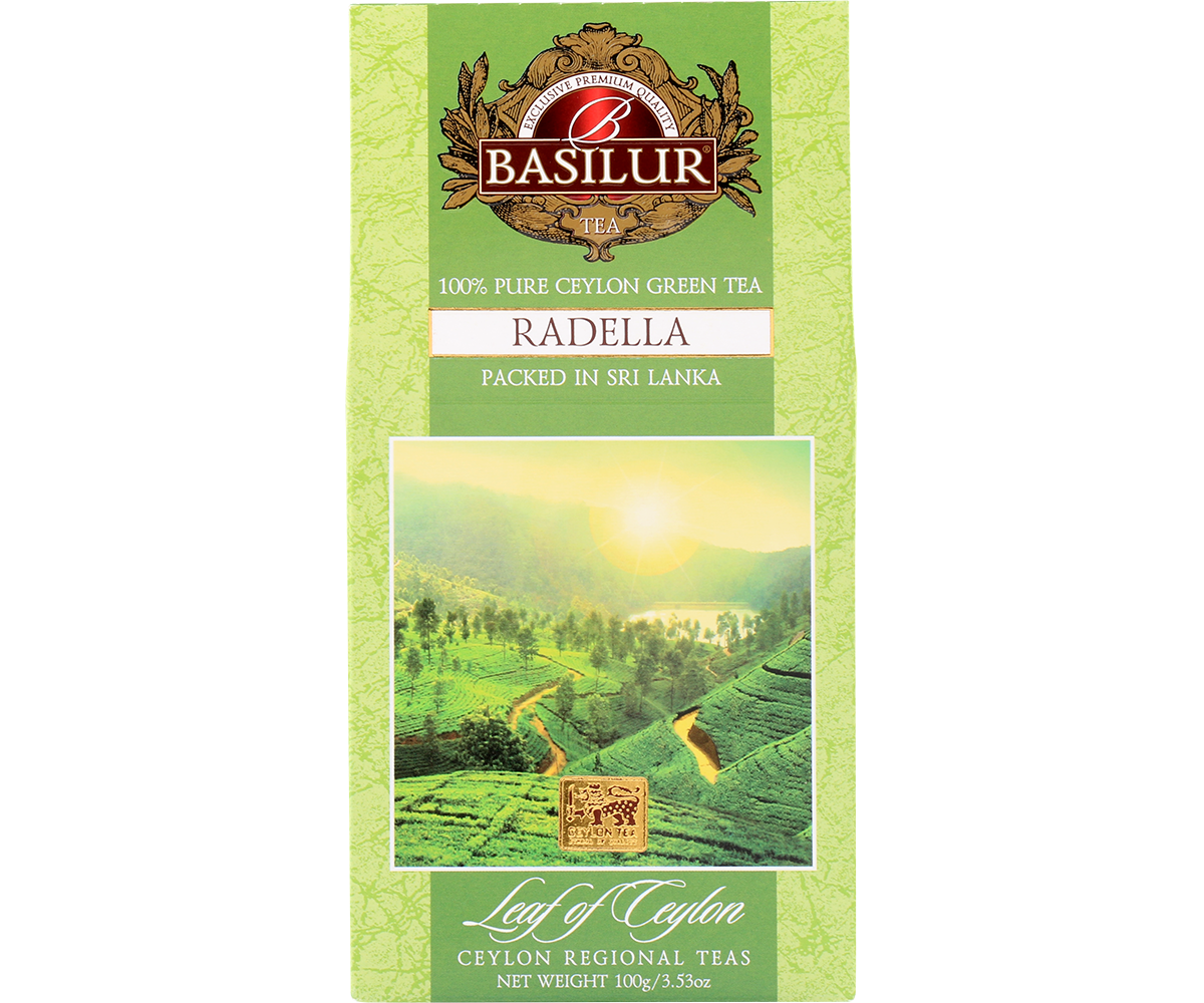 Leaf of Ceylon - Radella Regional Green Tea - 100g Loose Leaf Refill Pack