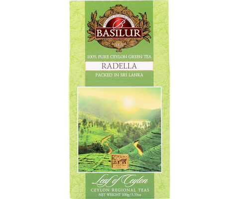 Leaf of Ceylon - Radella Regional Green Tea - 100g Loose Leaf Refill Pack