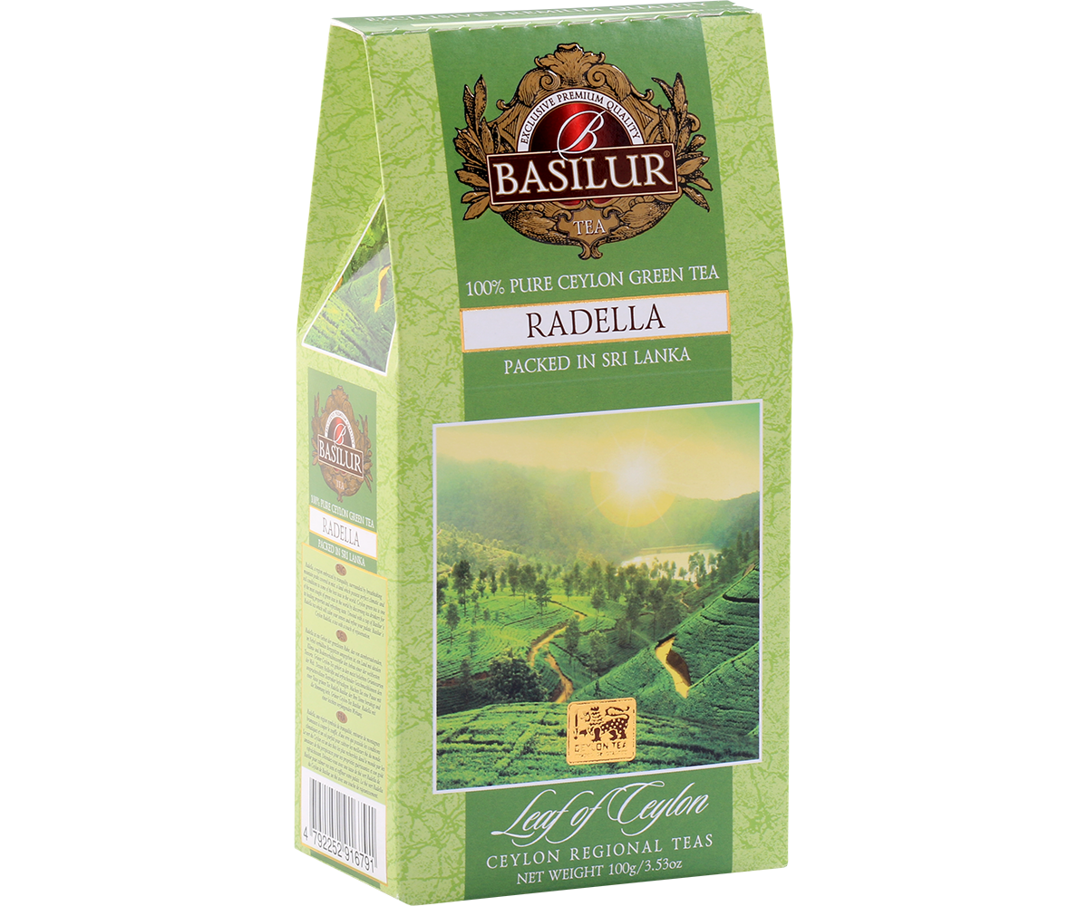 Leaf of Ceylon - Radella Regional Green Tea - 100g Loose Leaf Refill Pack