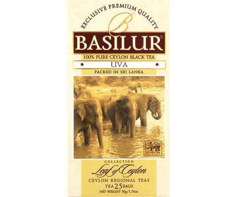 Leaf of Ceylon - Uva Regional Black Tea - 25 Tea Bags