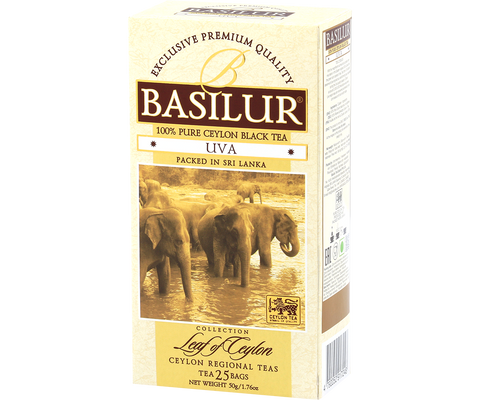 Leaf of Ceylon - Uva Regional Black Tea - 25 Tea Bags