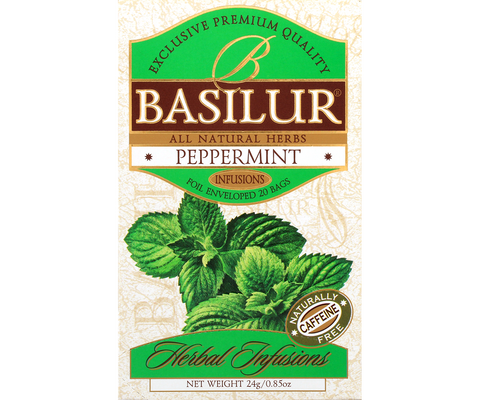 Basilur Peppermint Tea - 20 Enveloped Tea Bags