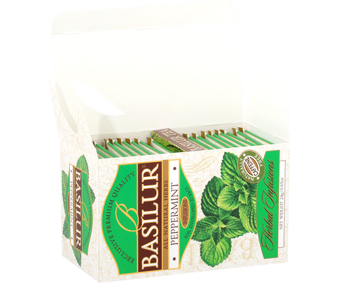 Basilur Peppermint Tea - 20 Enveloped Tea Bags
