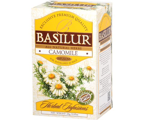 Basilur Camomile Tea - 20 Enveloped Tea Bags
