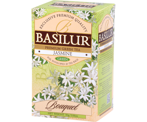 Bouquet Collection - Jasmine Green Tea -20 Enveloped Tea Bags