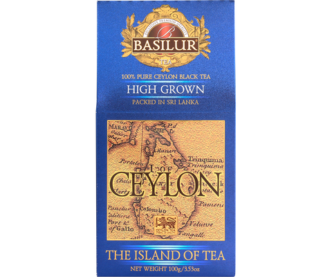 The Island of Tea - High Grown - Pure Ceylon Black Tea - 100g Loose Leaf Tea Refill Pack