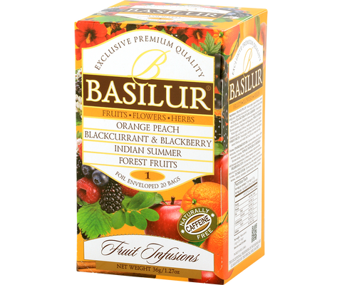 Fruit Infusion Vol. I Assorted Pack- 25 Enveloped Tea Bags