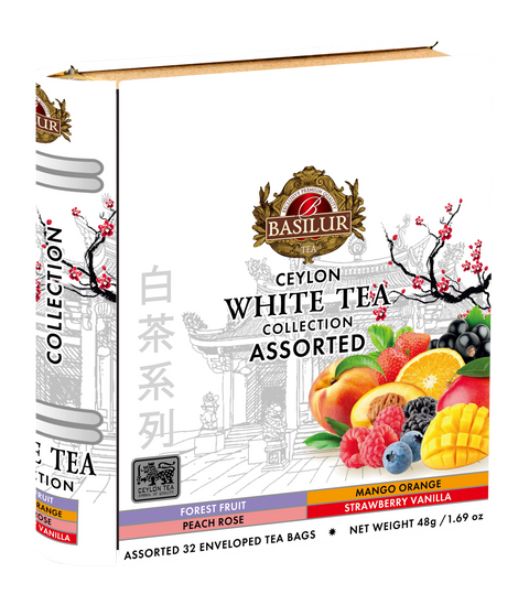 White tea 32E Tin caddy