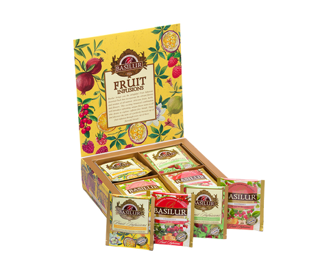Assorted Fruit Infusions Vol.III - 40 Enveloped Tea Bags - 4 Flavours