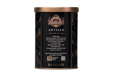 Ceylon Premium White Tea Tin - 25g Loose Leaf White Tea