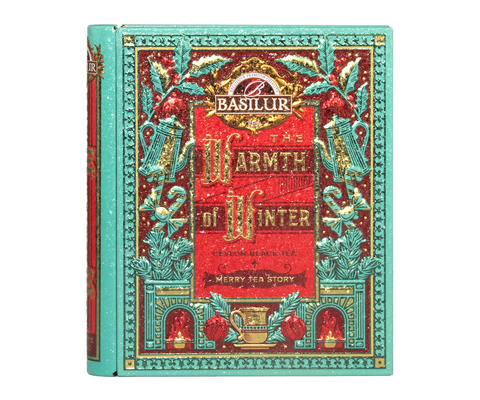 Basilur Merry Tea Story Tea Book - 40G Loose Leaf Black Tea