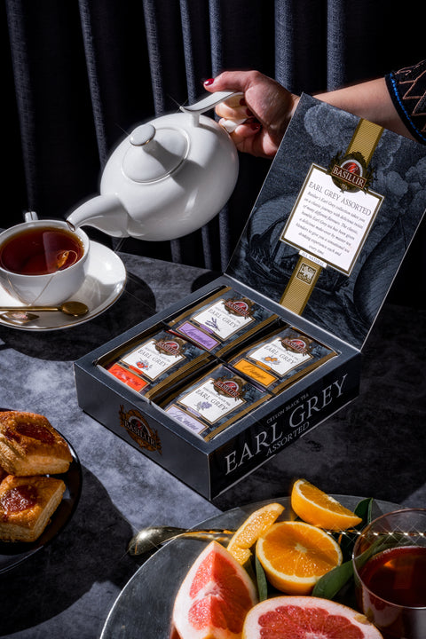 The world's first Earl Grey 40 Envelope Assorted Range!