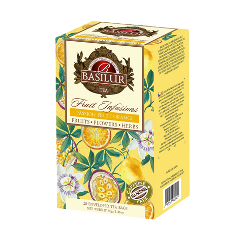 Magic Fruits - Passion Fruit Orange - 20 Enveloped Tea Bags