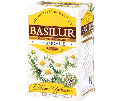 Basilur Camomile Tea - 25 Enveloped Tea Bags