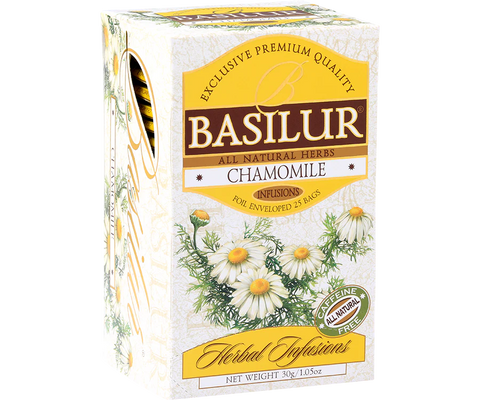 Basilur Camomile Tea - 25 Enveloped Tea Bags