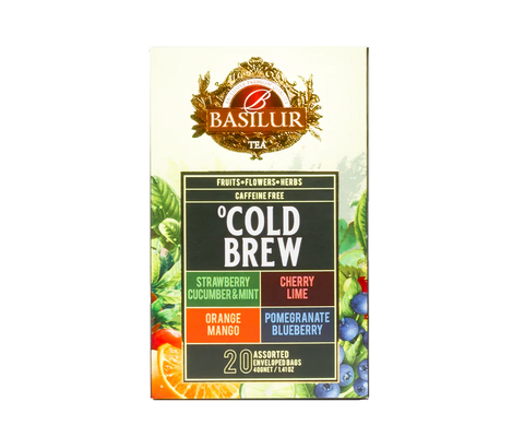 Cold Brew Assorted - 4 Flavours - 20 Enveloped Tea Bags
