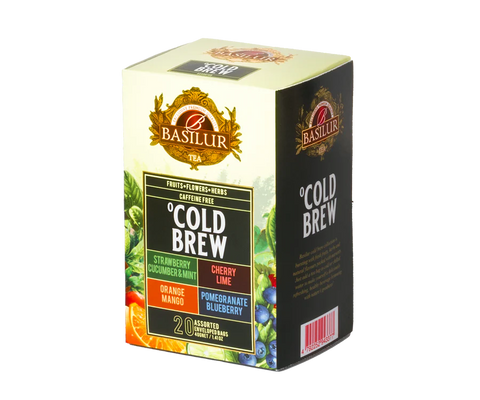 Cold Brew Assorted - 4 Flavours - 20 Enveloped Tea Bags
